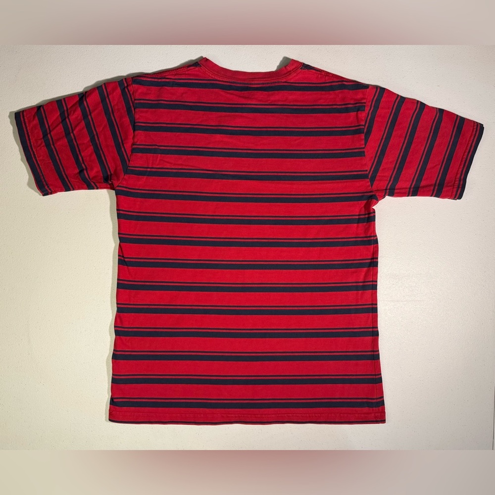 Red and Black Striped Kids Shirt - Picture 2 of 4